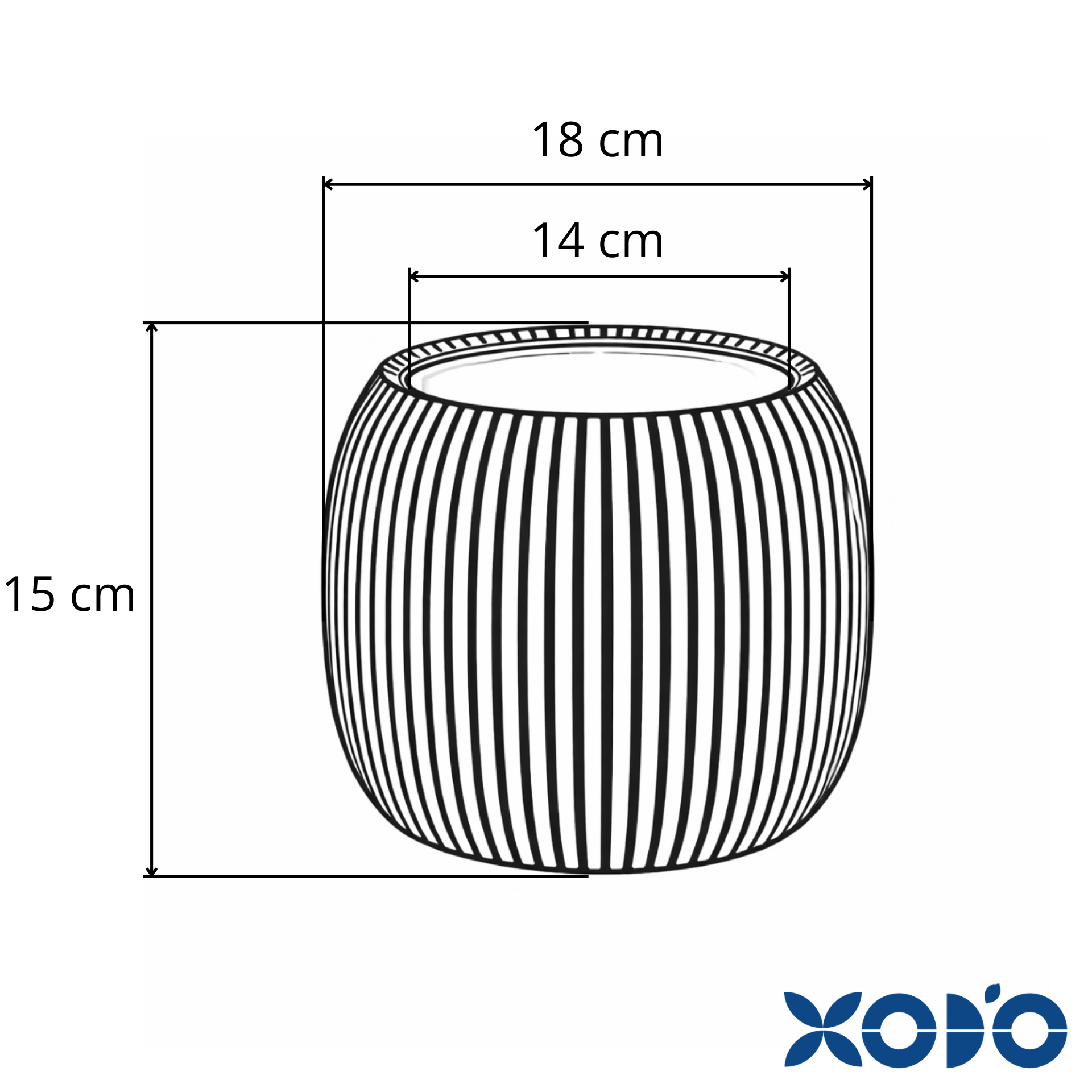 Cache pot Sail